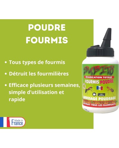 Poudrage arrosage fourmis 200g